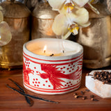 Smoked Clove Red Candle