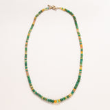 Green Dyed Ethiopian Opal Necklaces
