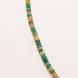 Green Dyed Ethiopian Opal Necklaces
