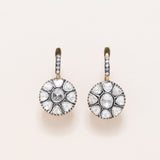 Polki Diamond Drop Earrings