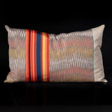 Handwoven Indonesian Fabric with Vintage Japanese Obi