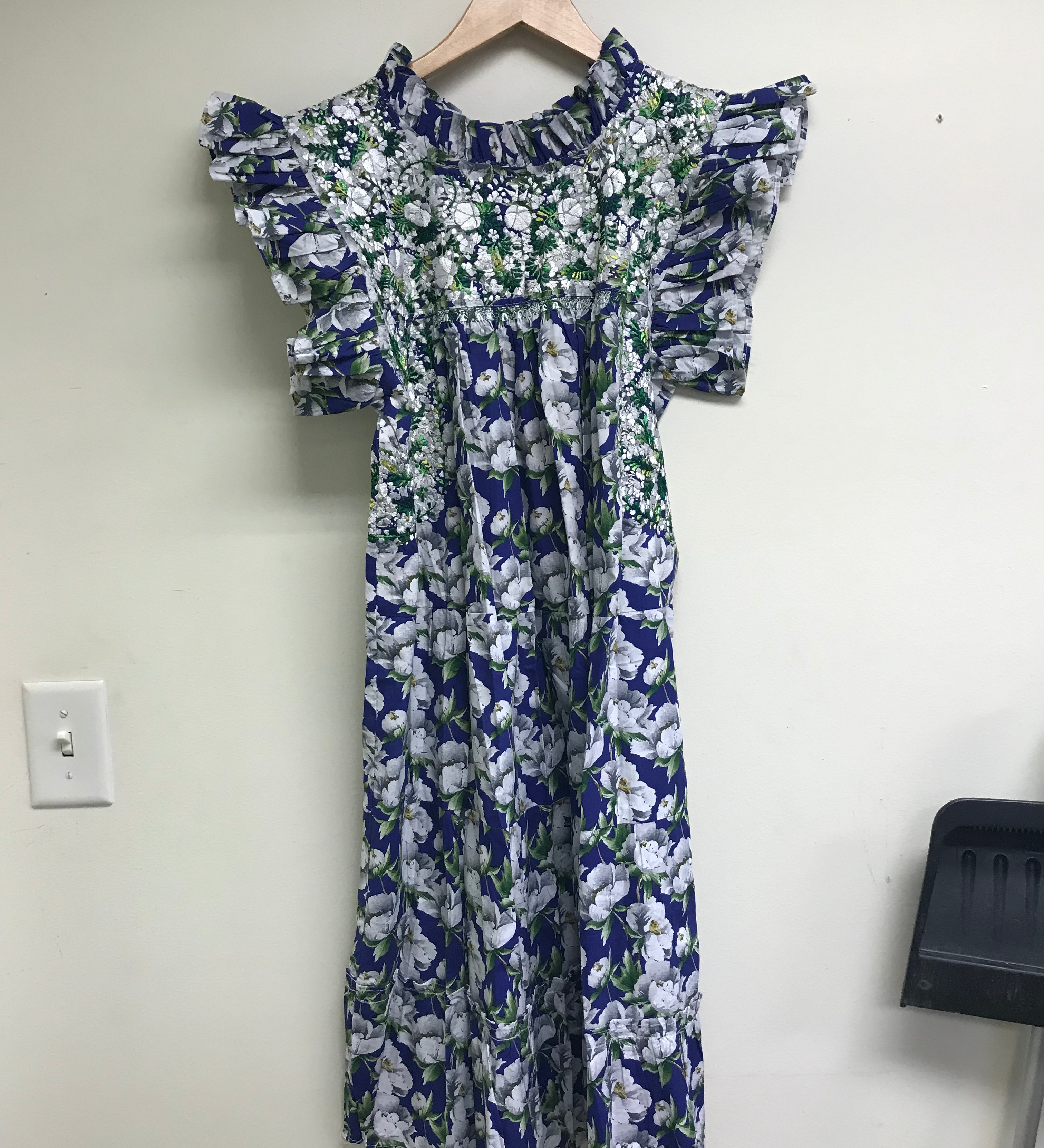 Embroidered Cotton Dress