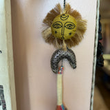 Evil Eye Hanging & Sun — Hand-Crocheted