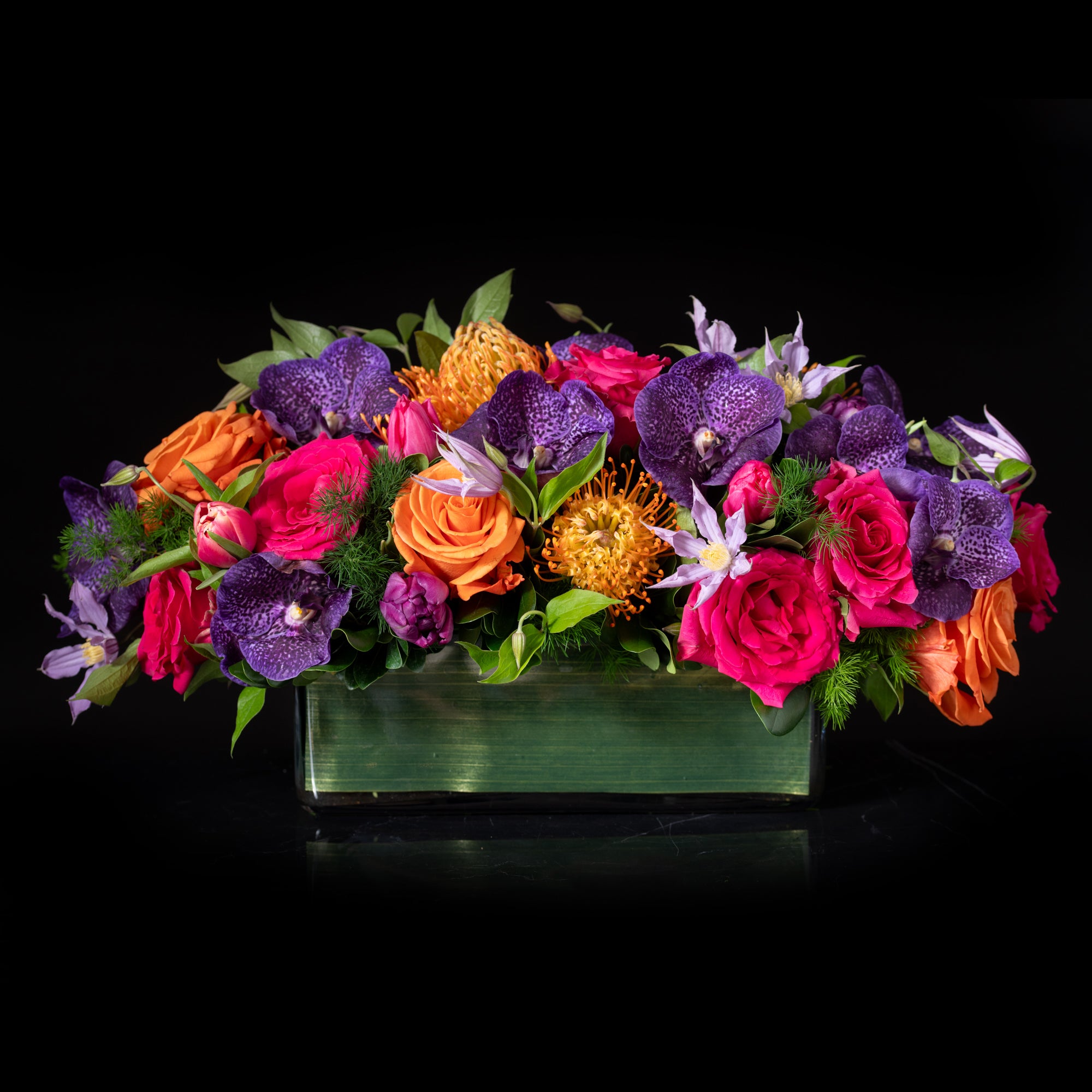 Bloom Bold Long Centerpiece