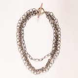 Umbraculum 3 Chain Toggle Necklace