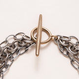 Umbraculum 3 Chain Toggle Necklace
