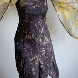 Pollock Metallic Short Dress