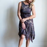Pollock Metallic Short Dress