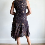 Pollock Metallic Short Dress