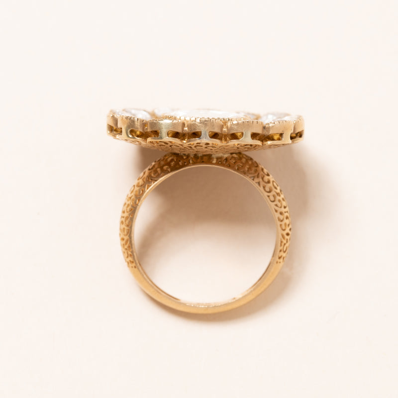 Polki Diamonds Statement Ring