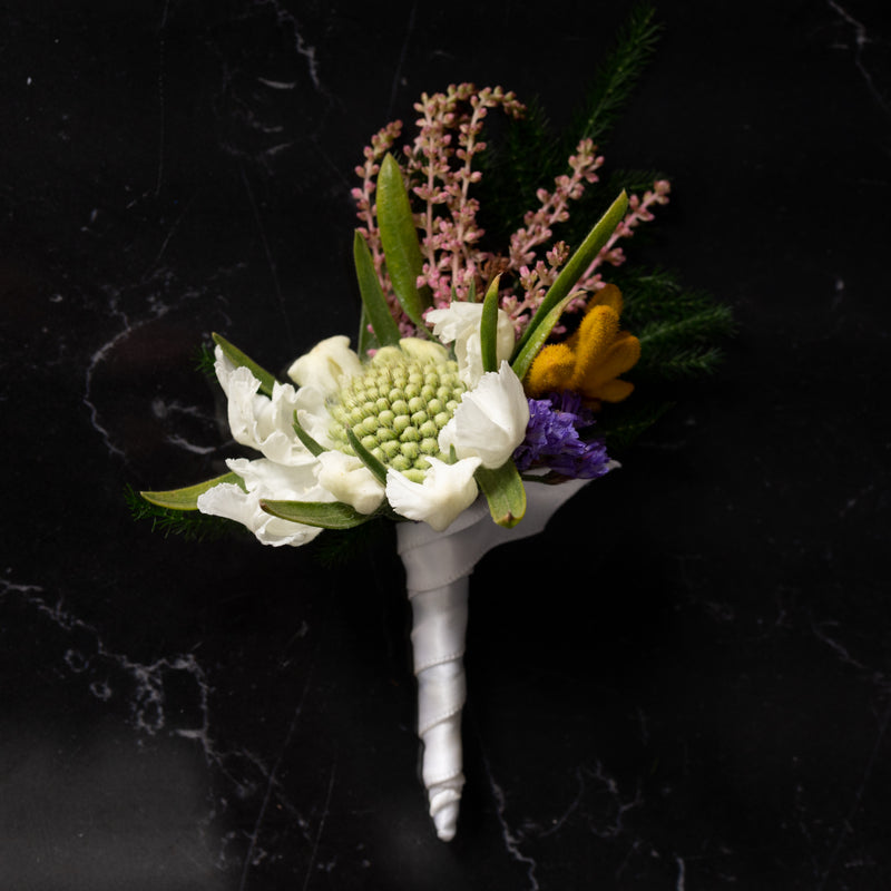 Wildflower Boutonniere and Corsage