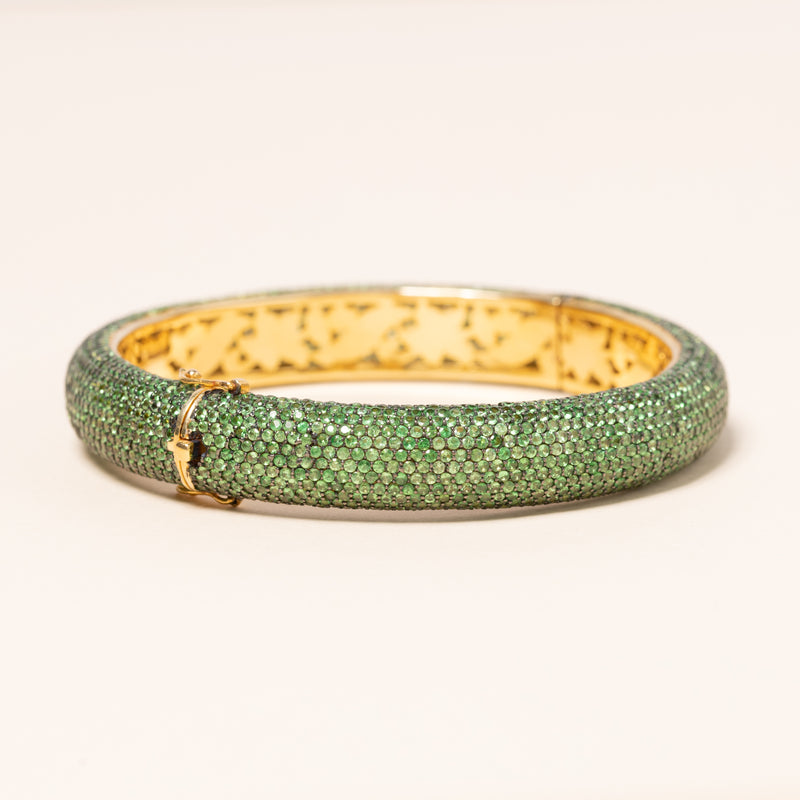 Pave Emeralds Bracelet