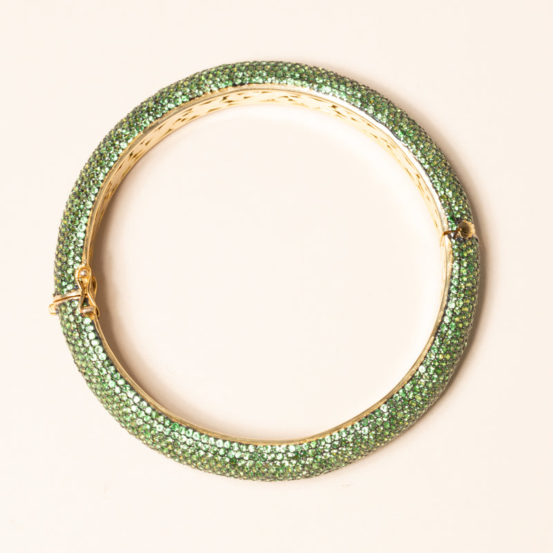 Pave Emeralds Bracelet