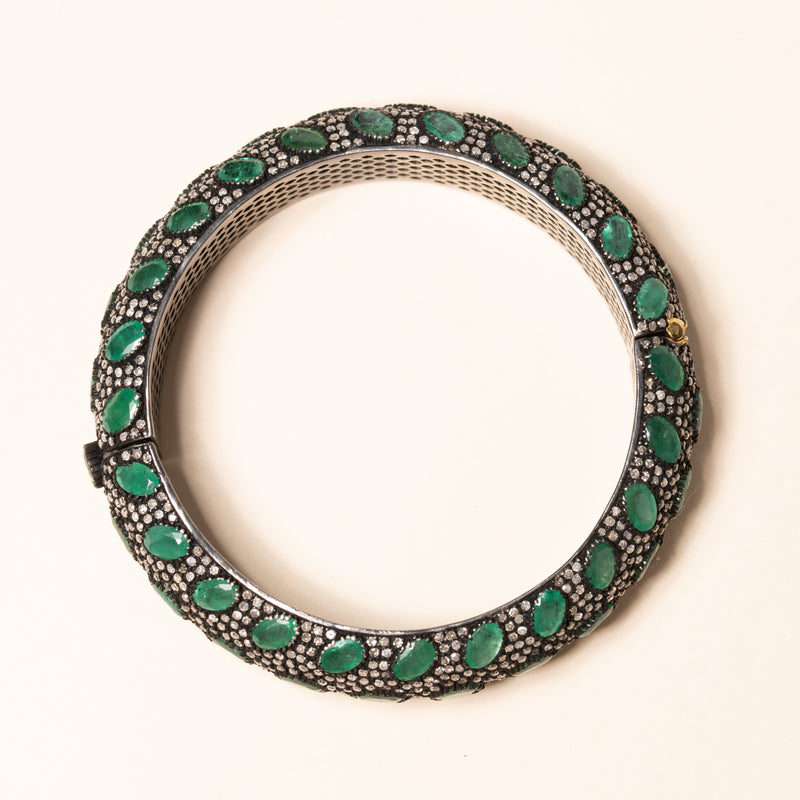 Constellation of Emeralds Bracelet