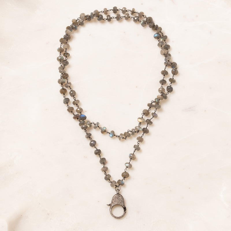 Faceted Labradorite Necklace