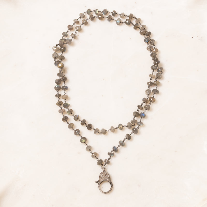 Faceted Labradorite Necklace