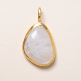 Rose Cut Moonstone Pendant