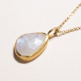 Rose Cut Moonstone Pendant