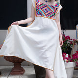 Embroidered Huipil Dress