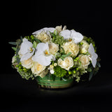 BLOOM PURE ROUND CENTERPIECE
