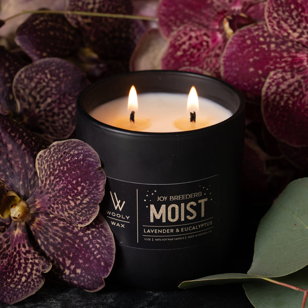 Moist Hand-Poured Candle