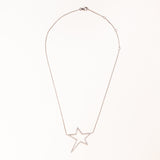 Diamond Pave Star Necklace
