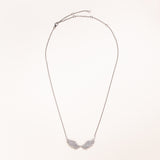 Diamond Pave Wings Necklace