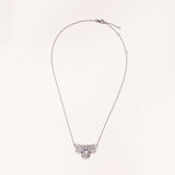 Large Diamond Pave Bee Necklace