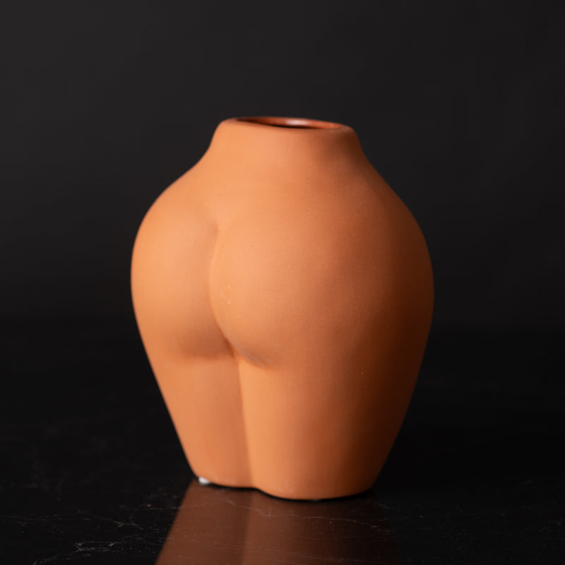 Terracotta Nude Hips Decorative Vase Ornament
