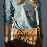 Patricia Larsen Long Sleeve T-Shirt with Hand Painted Art