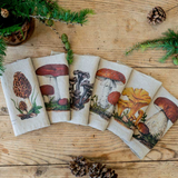 Napkins FOREST MUSHROOMS