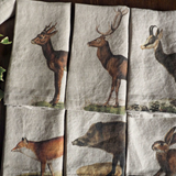 Napkins WILD ANIMALS / 6-pack MIX