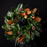 Magnolia Holiday Wreath - Fresh