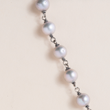 Grey Pearl Rosary