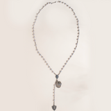 Grey Pearl Rosary