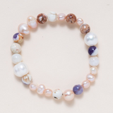 Precious Pearls & Peruvian Opal Bracelet