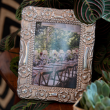 Silver and Wooden Peruvian Frame