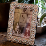 Silver and Wooden Peruvian Frame