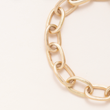 18K Solid Gold Link Bracelet