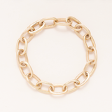 18K Solid Gold Link Bracelet
