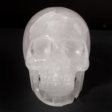 7" Clear Quartz Skull