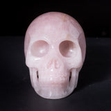 7" Rose Quartz Skull