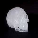 6" Clear Quartz Skulls