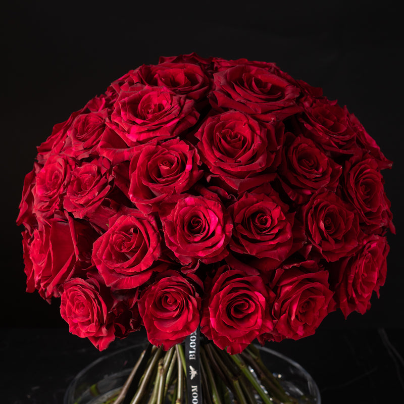 Red Rose Topiary