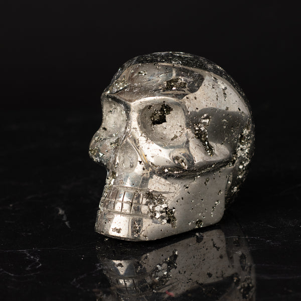Pyrite Skull