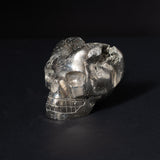 Pyrite Skull Medium