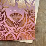 "I Love You," Greeting Card