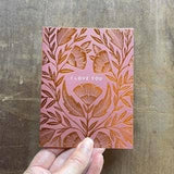 "I Love You," Greeting Card