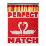 I Like You Swan | Square - Safety Matches