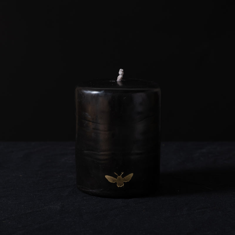 Bloom Bee Cylinder Candle 5"x6"
